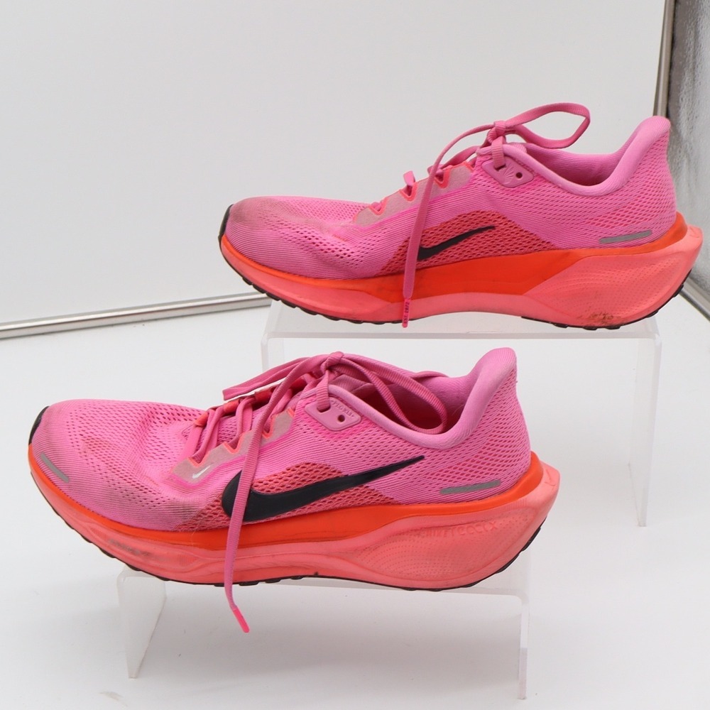 Nike Running Shoes Womens 8 Air Zoom Pegasus 41 Pink Orange Good